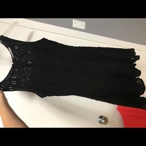 B.B. DAKOTA black lace dress